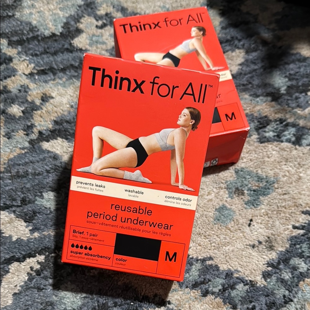 (NEW)Reusable Period Underwear - Black